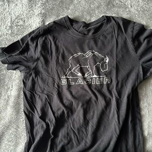 Black glacier shirt